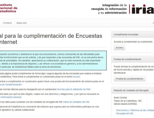 La obligatoriedad de cumplimentar las encuestas del INE por parte de las empresas